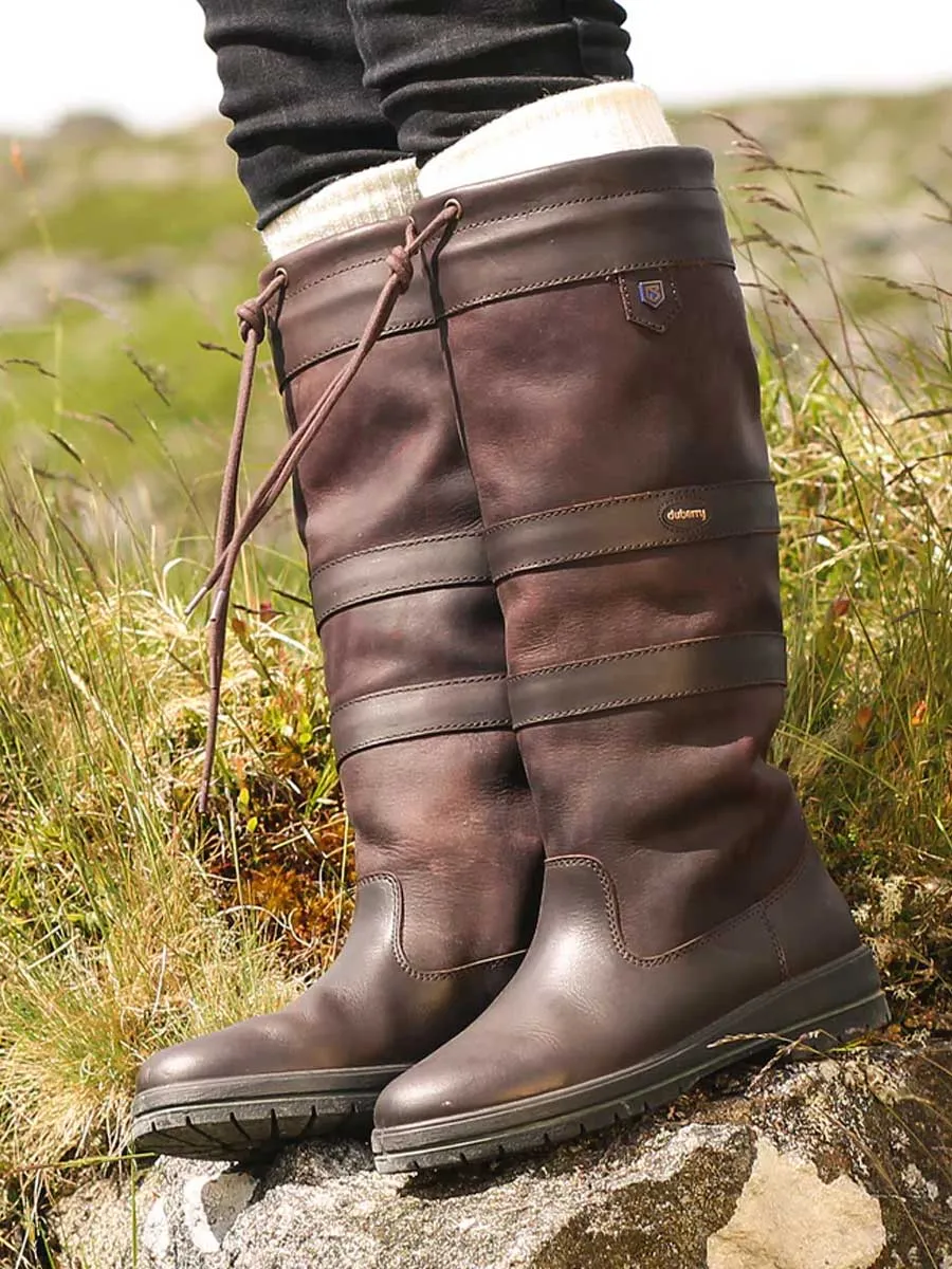 30% OFF - DUBARRY Galway Waterproof Leather Country Boots - Mocha - Sizes: UK 8 & 11