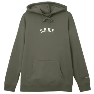5BORO 5.B.N.Y. Pullover Sweatshirt  Army Green & White