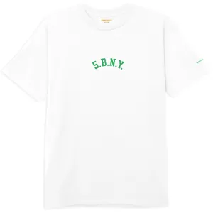 5BORO 5.B.N.Y. T-Shirt White & Kelly Green