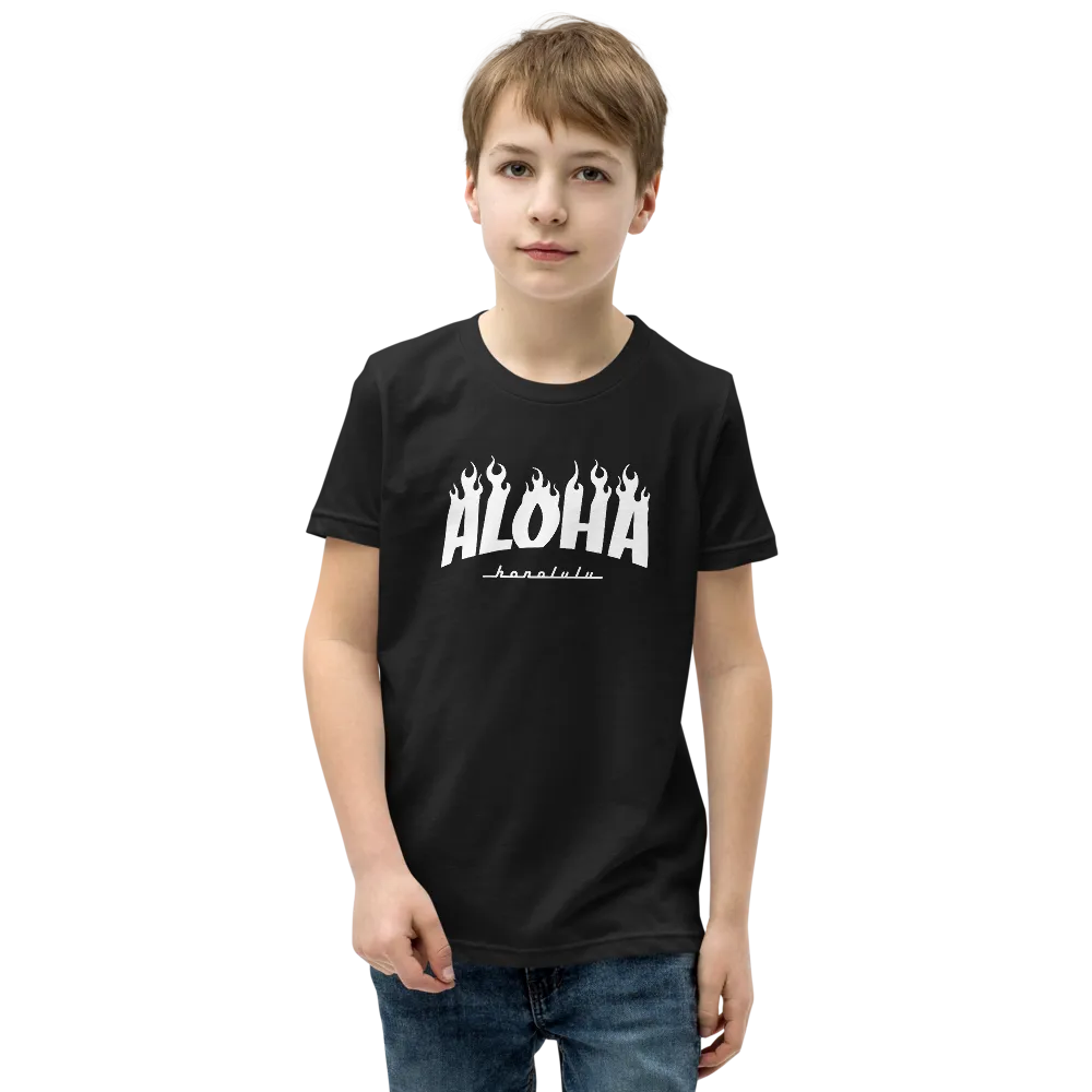 Aloha Tribe Aloha Flame Youth T-Shirt