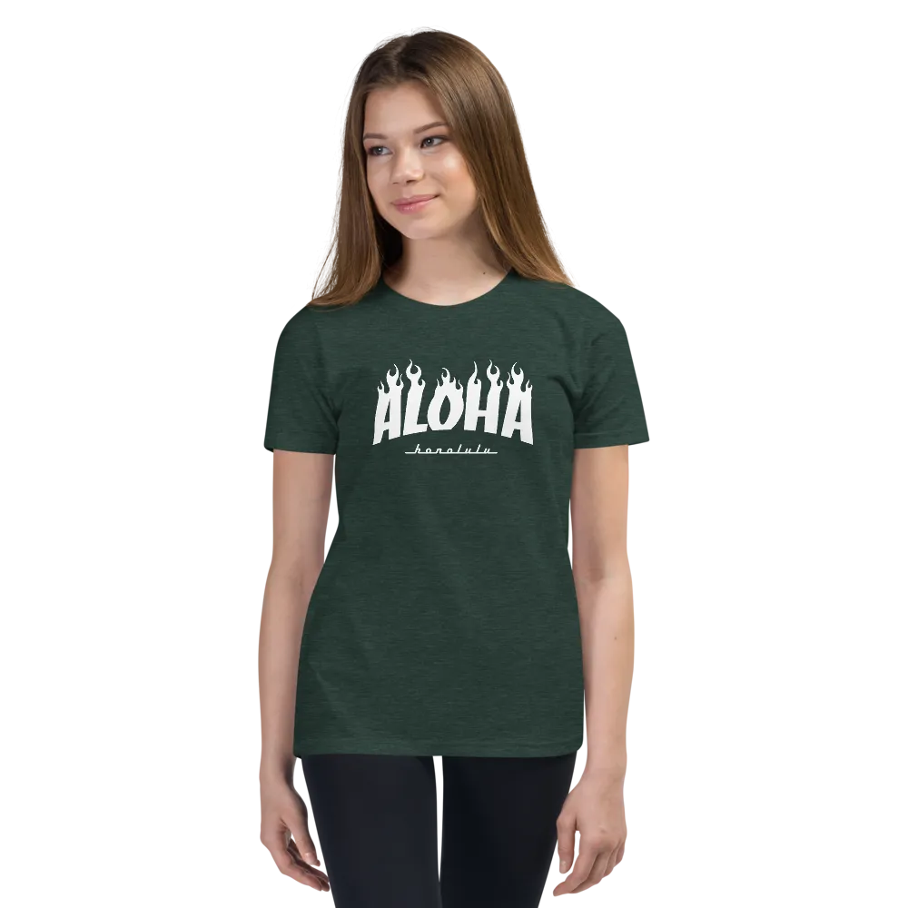 Aloha Tribe Aloha Flame Youth T-Shirt