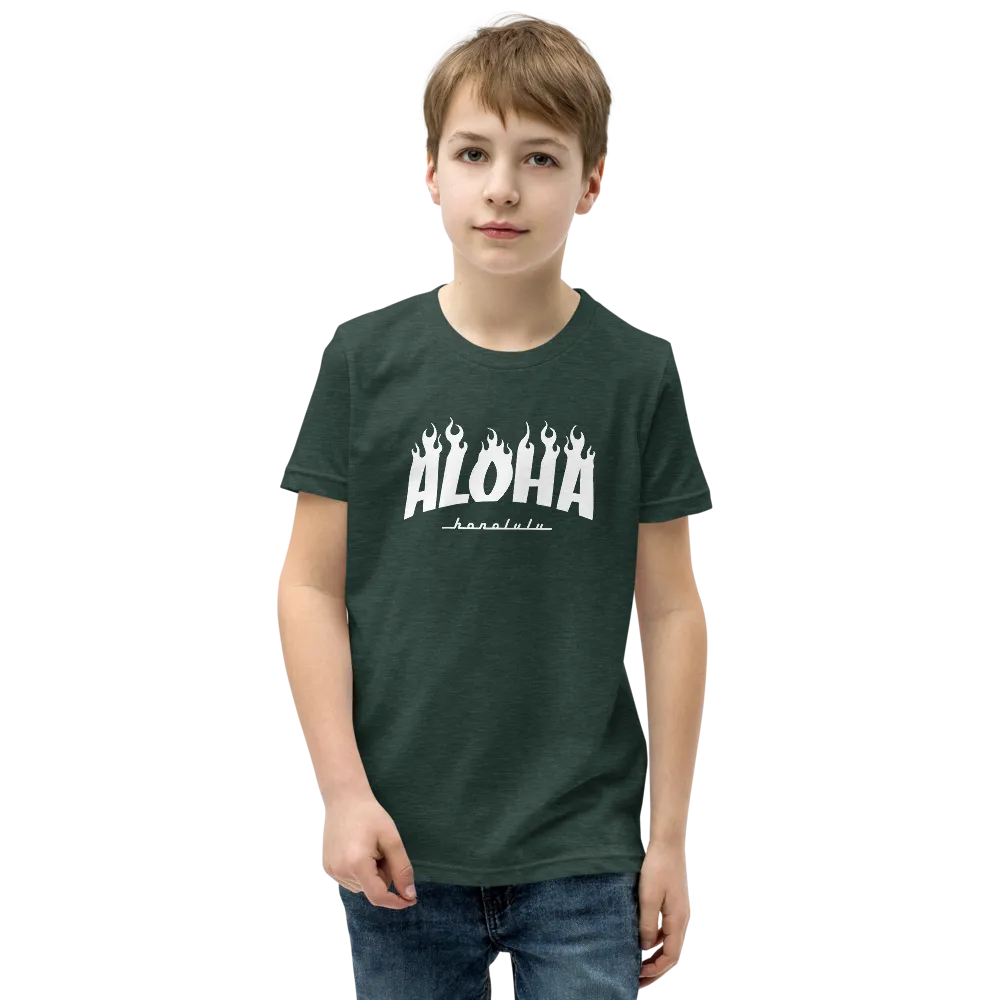 Aloha Tribe Aloha Flame Youth T-Shirt