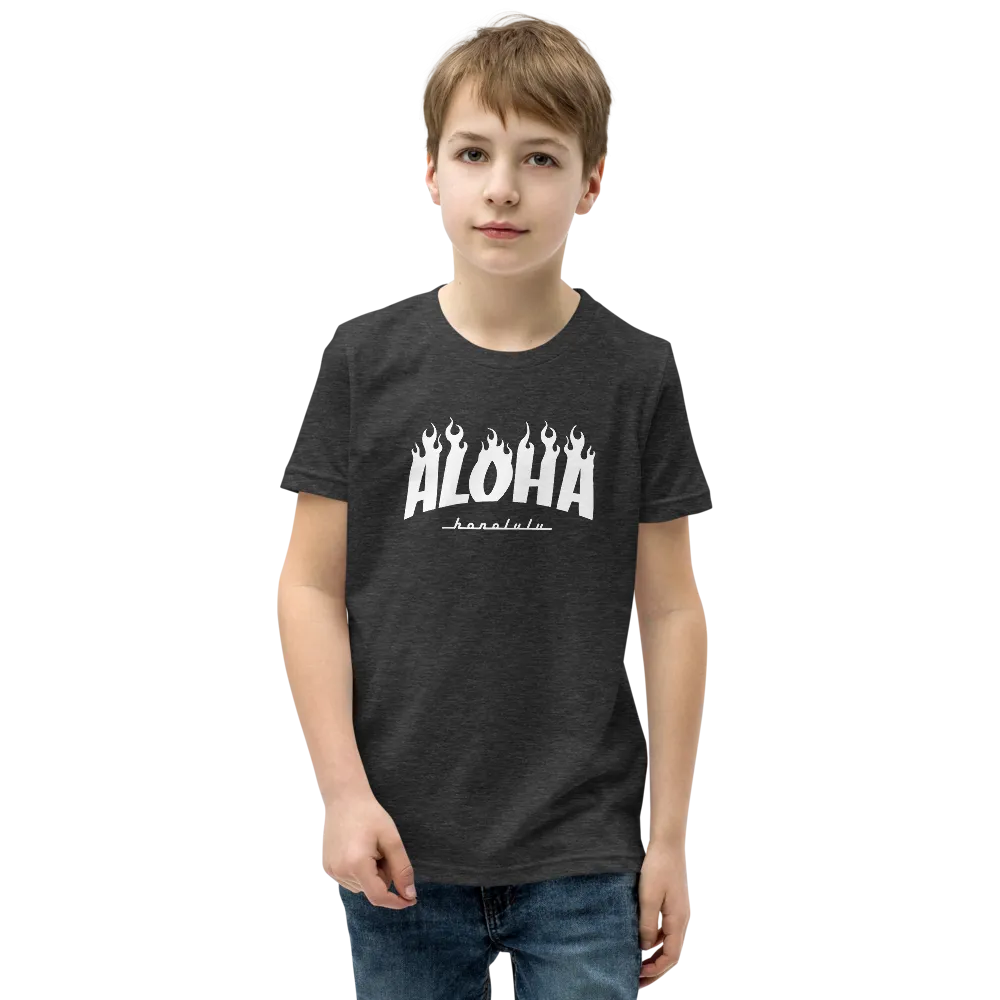 Aloha Tribe Aloha Flame Youth T-Shirt