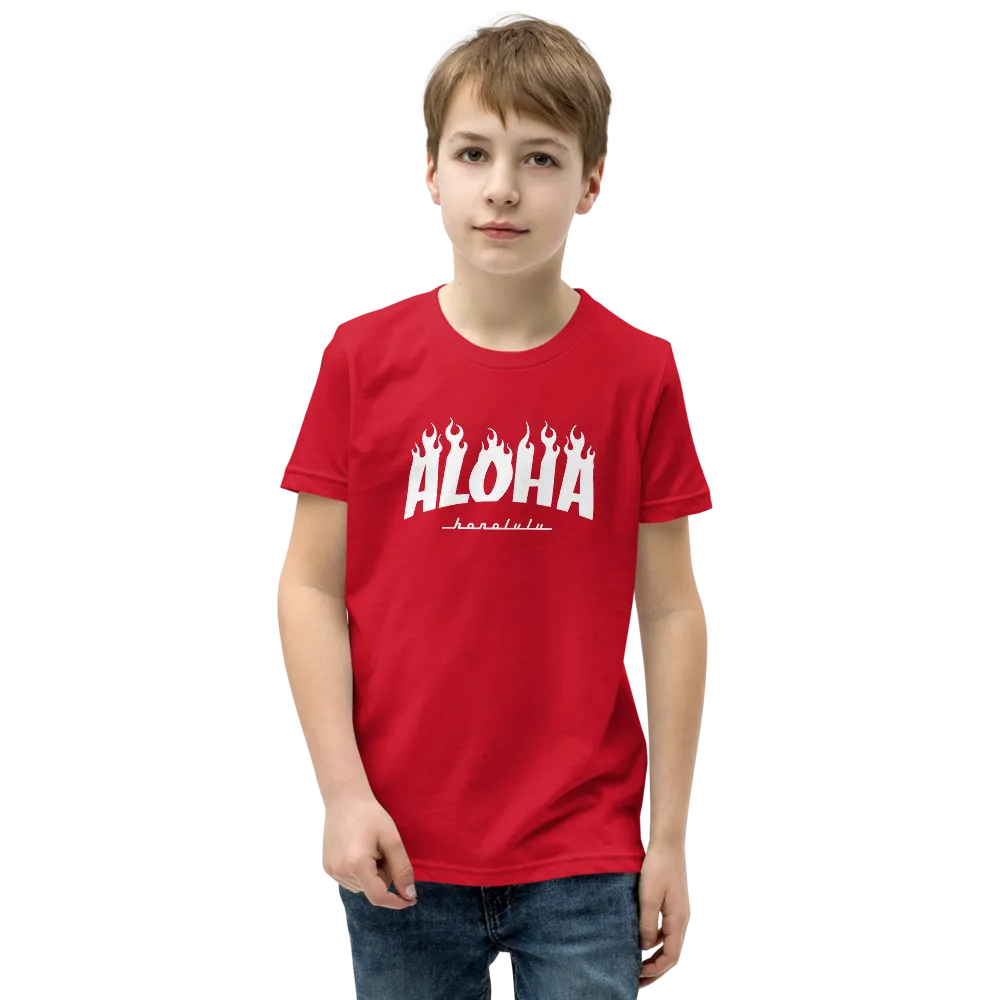 Aloha Tribe Aloha Flame Youth T-Shirt