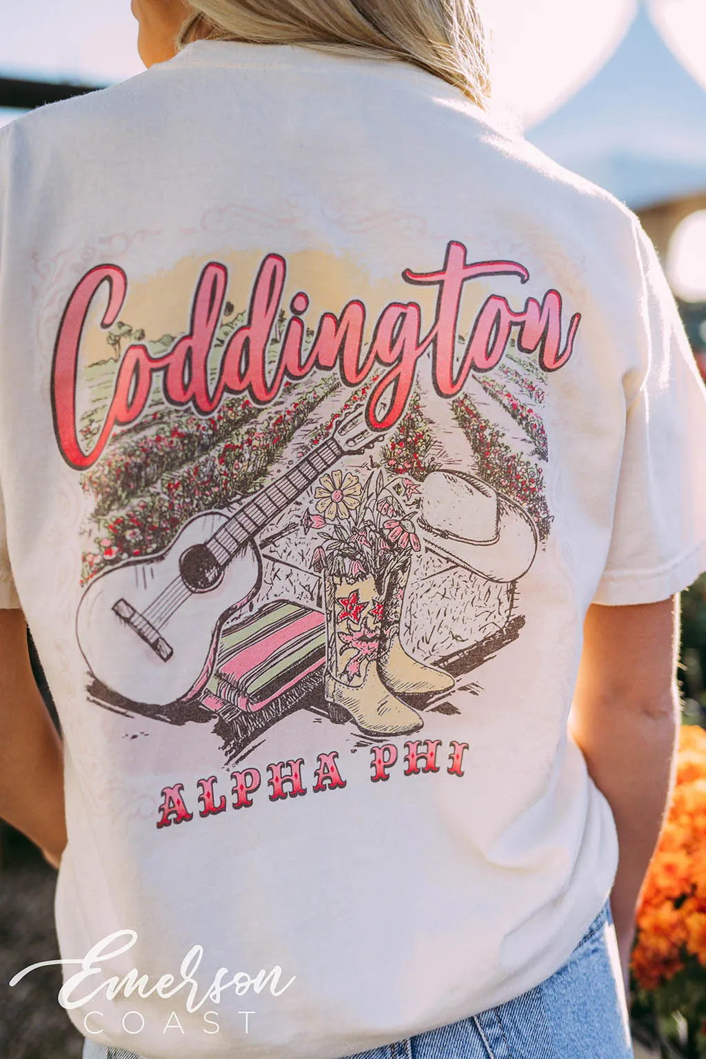 Alpha Phi Coddington Country Tee