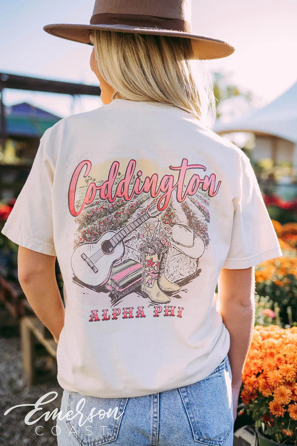 Alpha Phi Coddington Country Tee