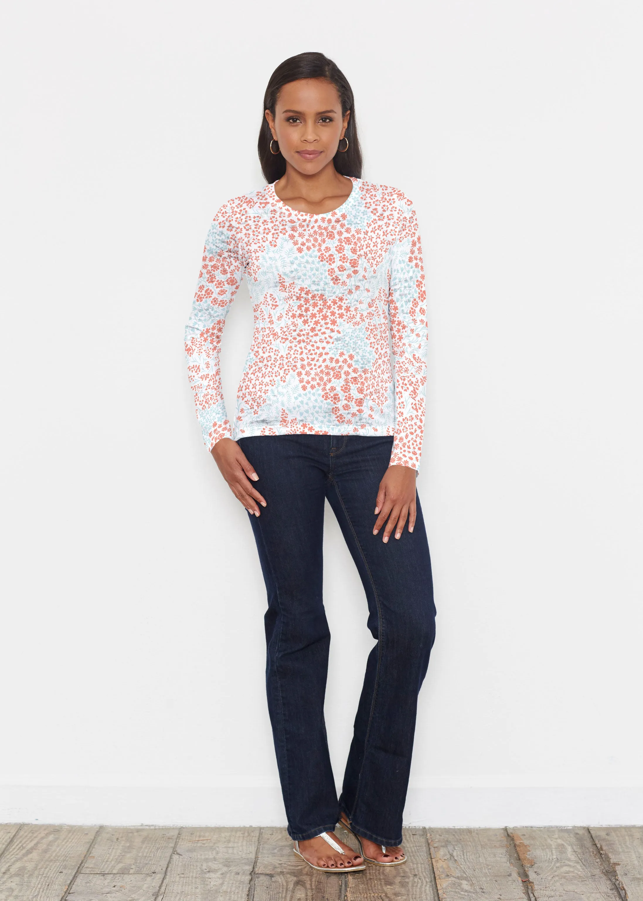 Annabelle (8040) ~ Signature Long Sleeve Crew Shirt