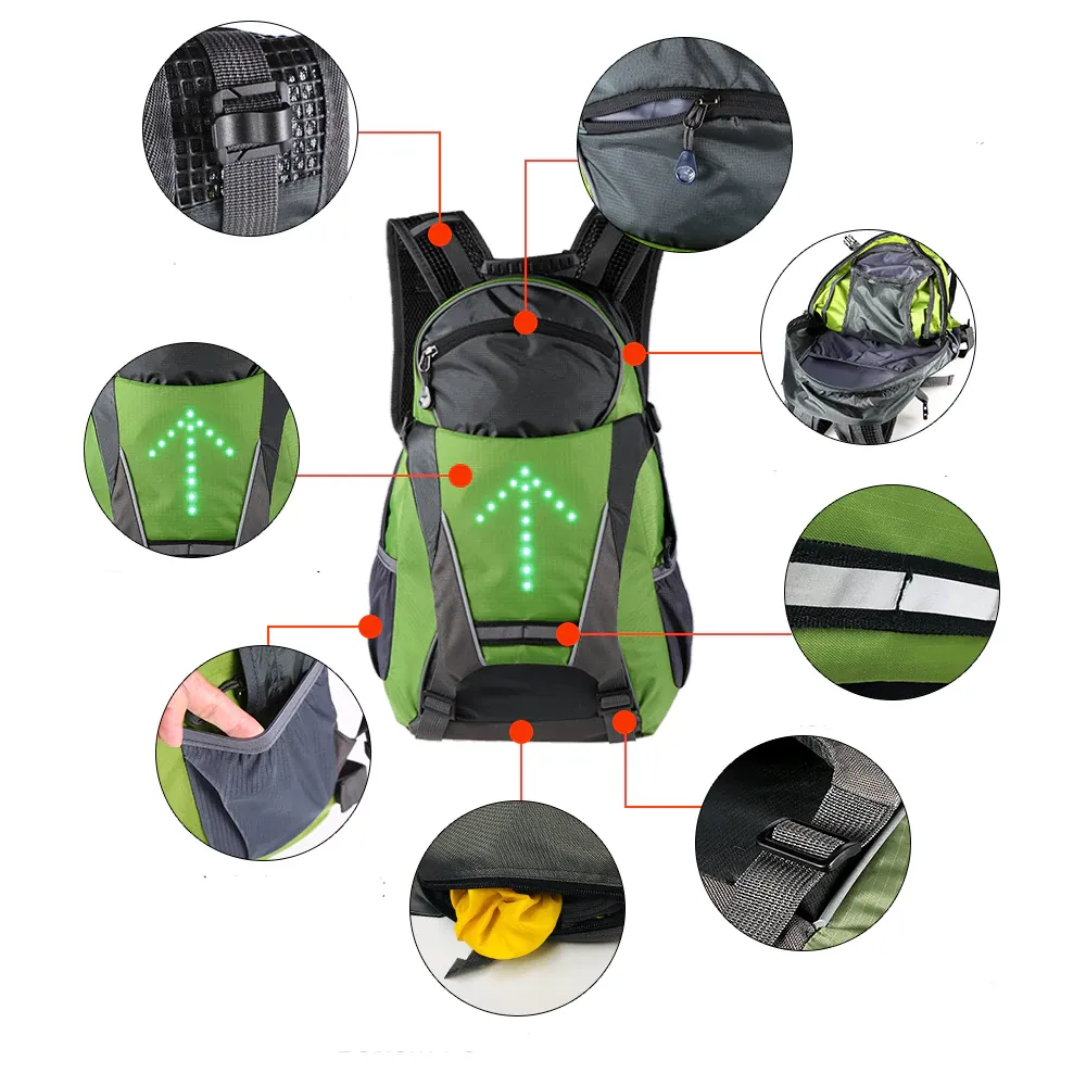 Anneli LED Backpack by PEDALSTADT