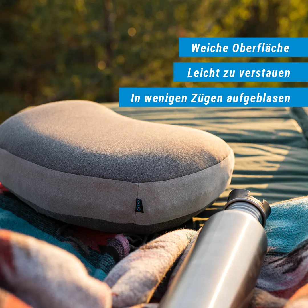 Aufblasbares Camping & Reisekissen