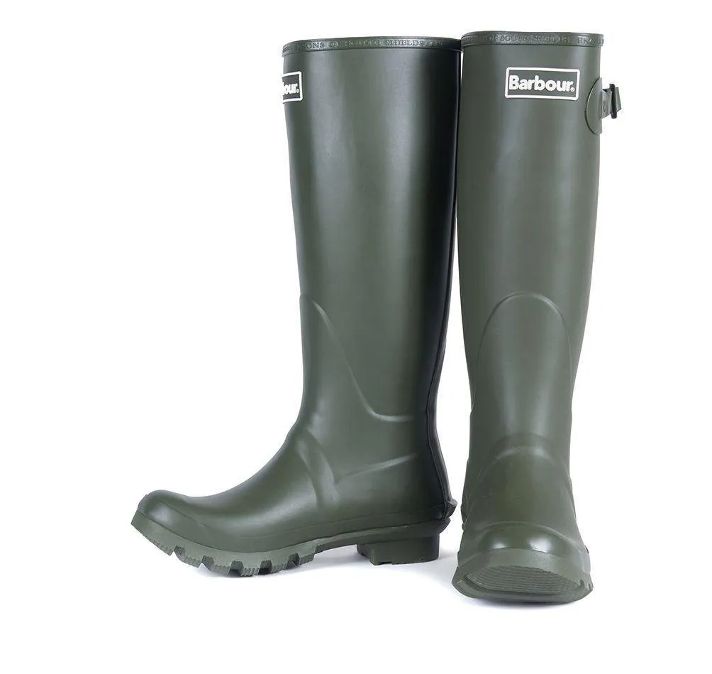 Barbour Bede women's wellingtons navy olive