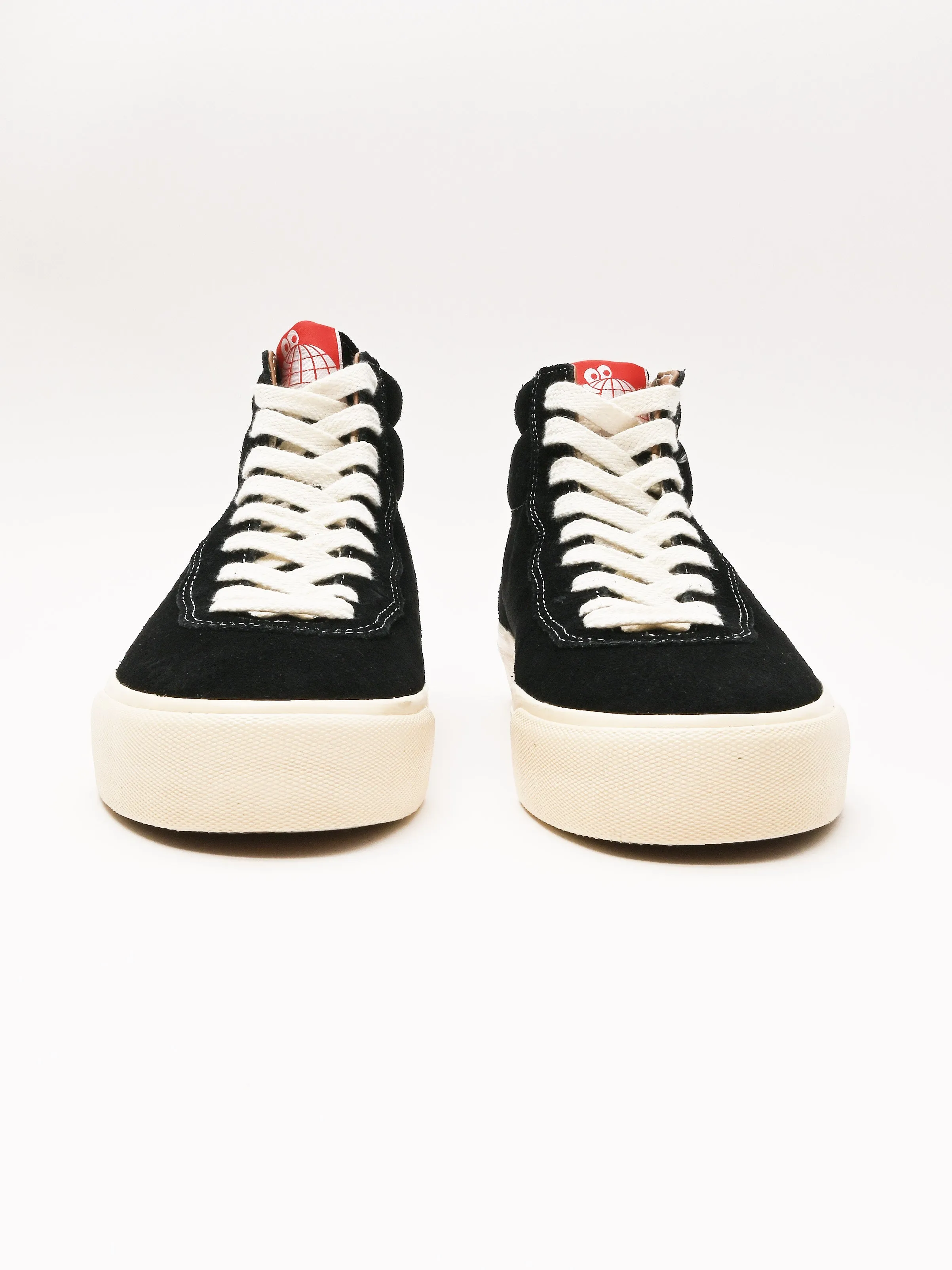 Black/White VM001 HI Suede