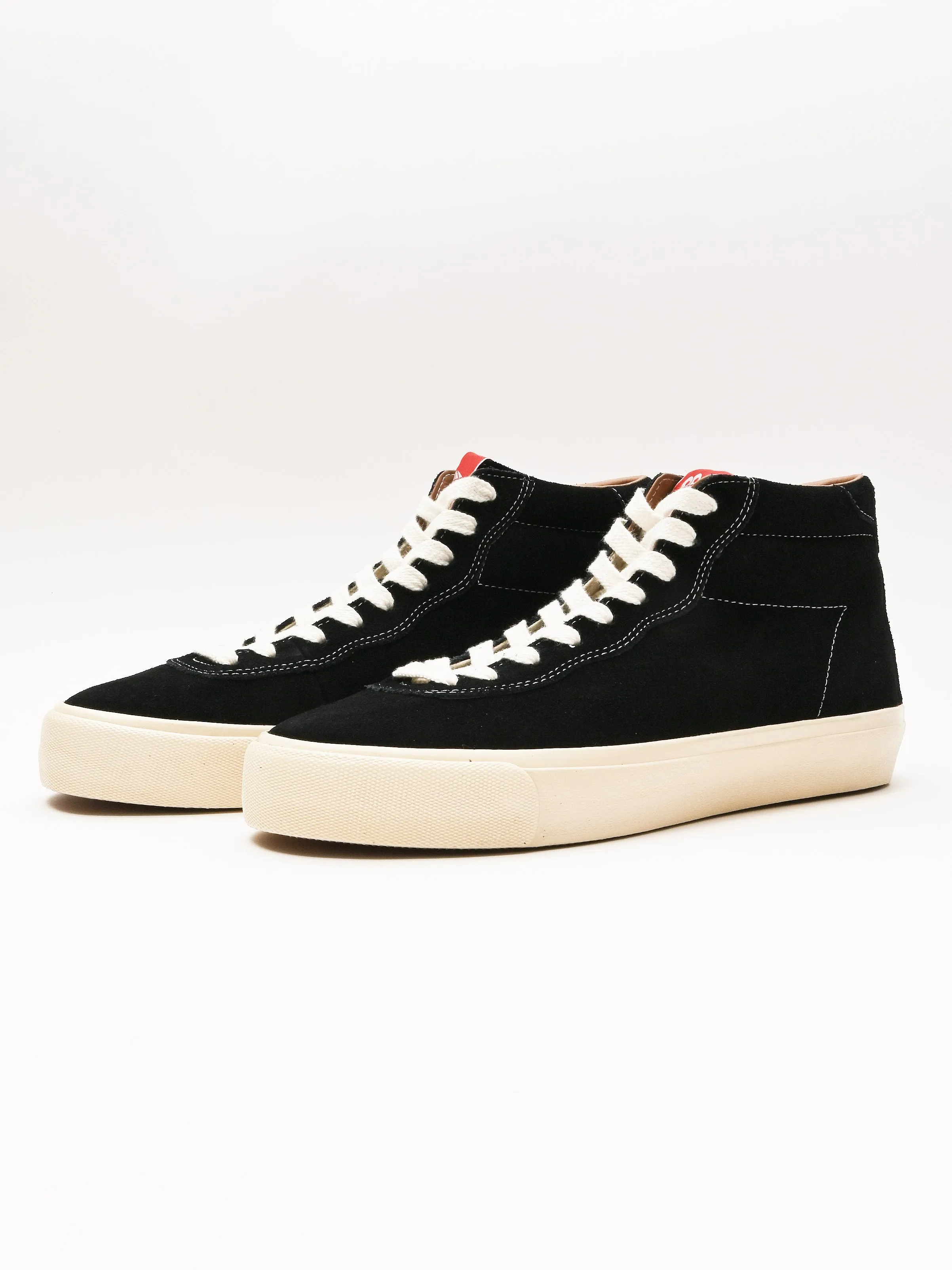 Black/White VM001 HI Suede