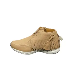 Buscemi Mens Gladiator Camel/White Leather Sneakers