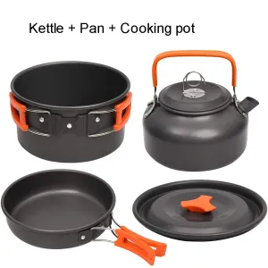 Camping Cookware Set For Outdoors