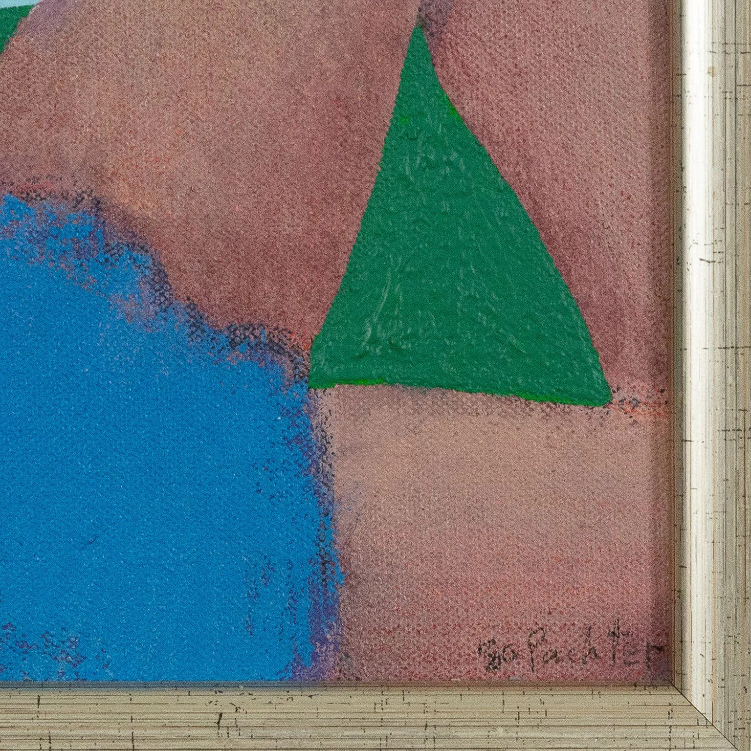 CHARLES PACHTER "BATHER" PAINTING, 1980