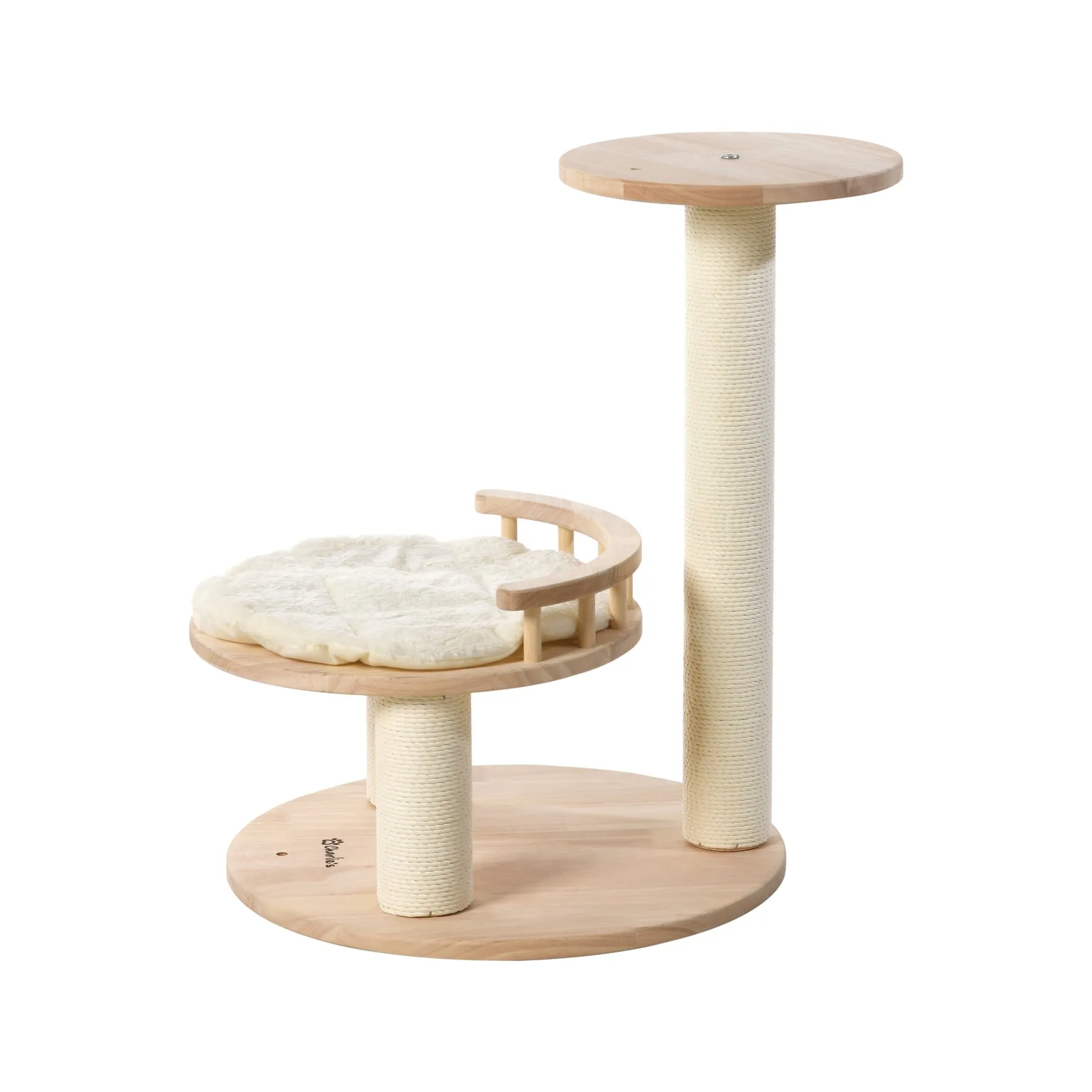 Charlie's Stellar 1 Oak Wood Scandi Cat Tree 64cm