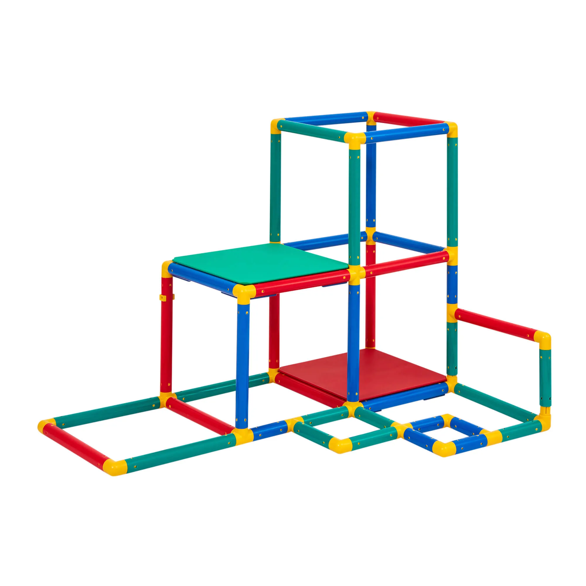 Children's Multi Purpose 10-in-1 Montessori Climbing Gym with Slide | Table & Chair Set | 12m 