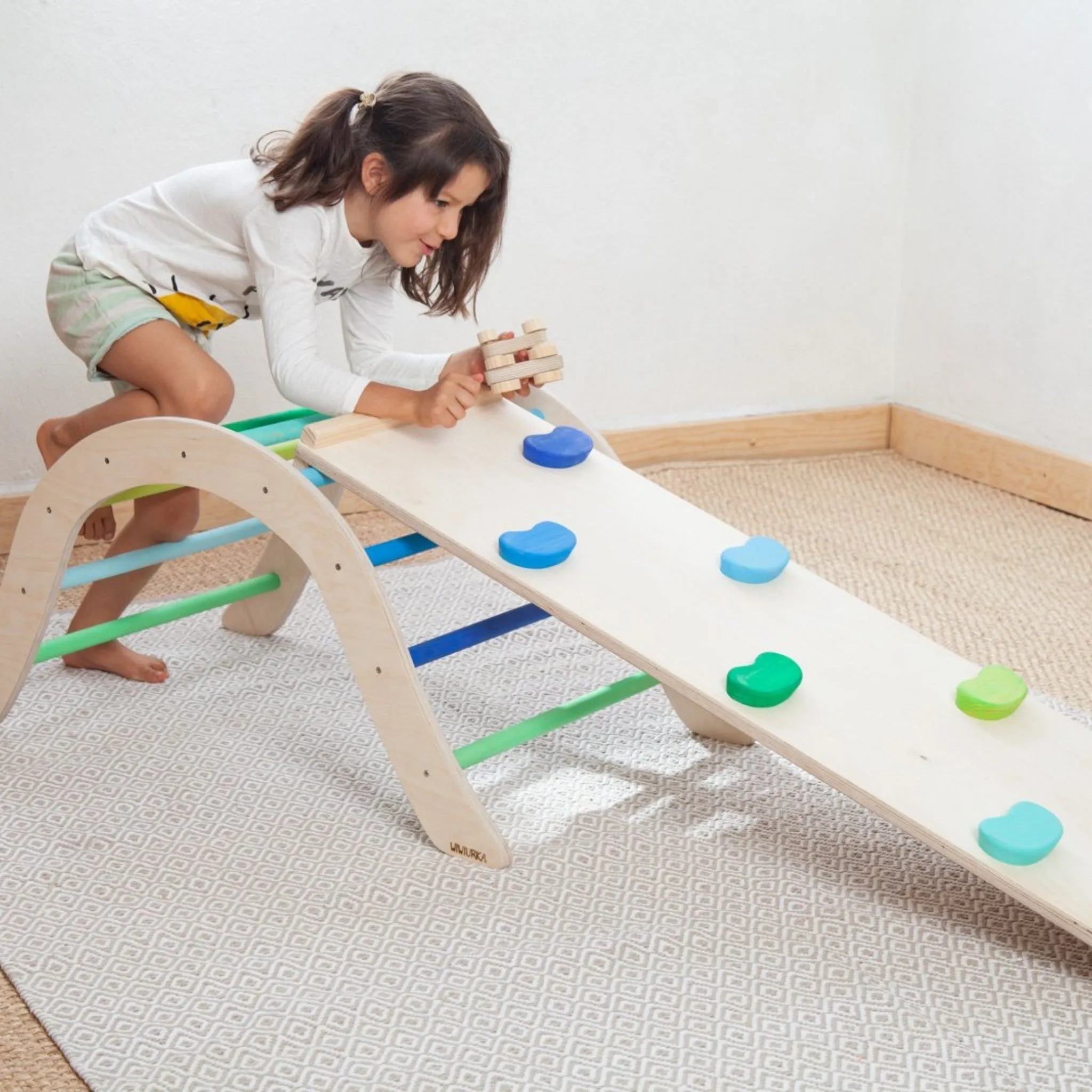 Climbing Arch with Rock Climbing Board