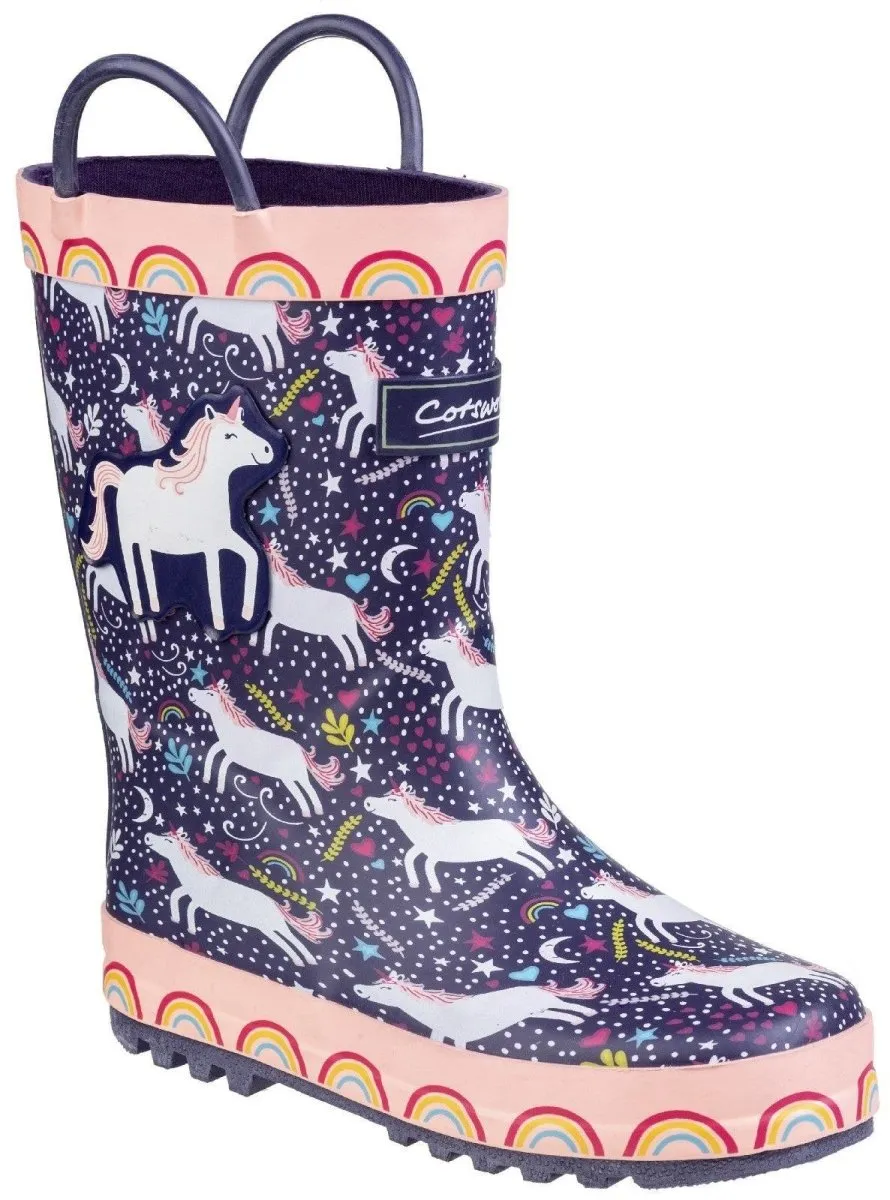 Cotswold Sprinkle Kids Wellington Boots