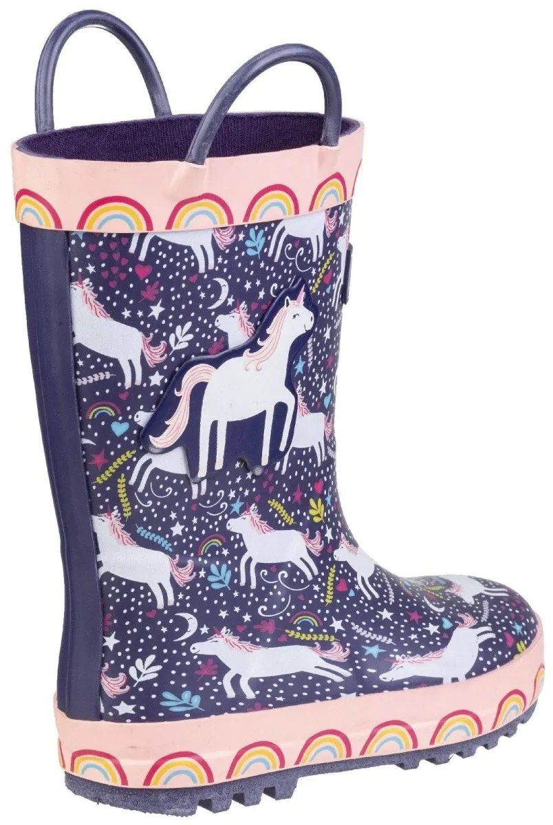 Cotswold Sprinkle Kids Wellington Boots