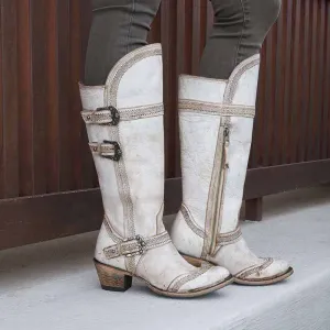 Country Cowboy Boots Women Western Boots Cowgirl Boots Ladies Pointy Toe Fashion Boots