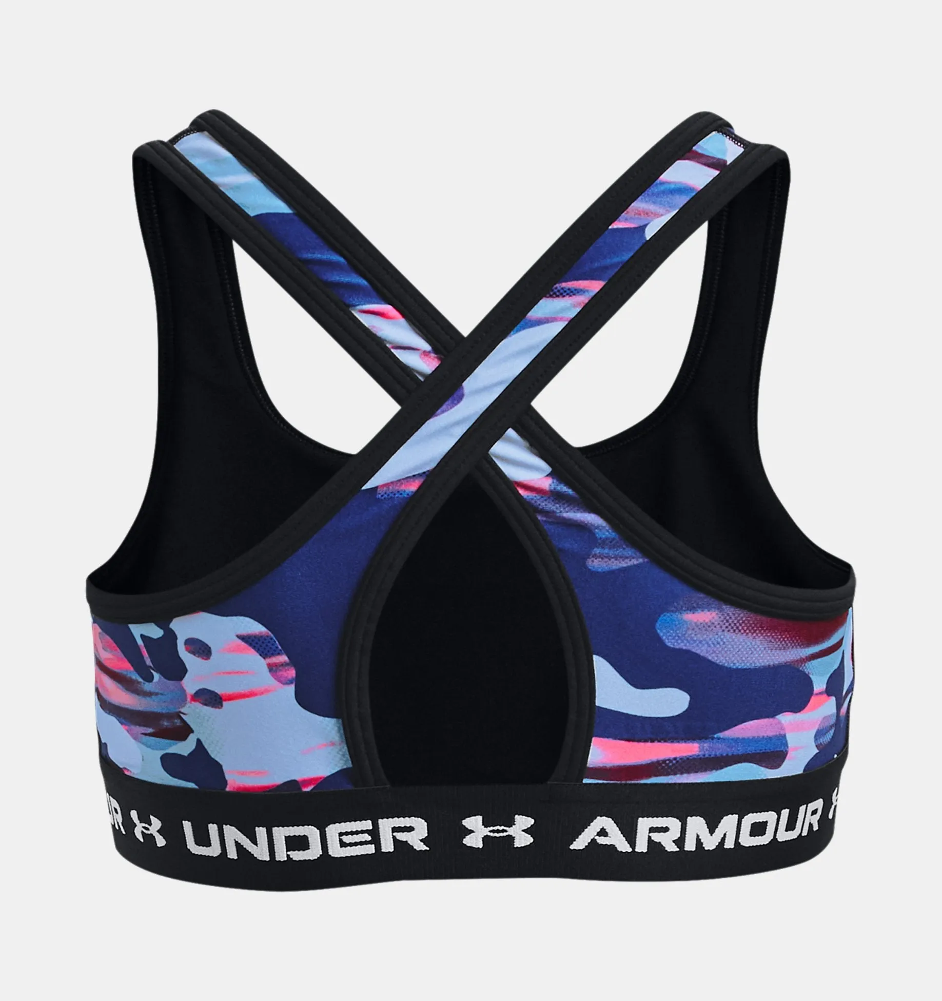 Crossback Mid Printed Sports Bra Girl Youth