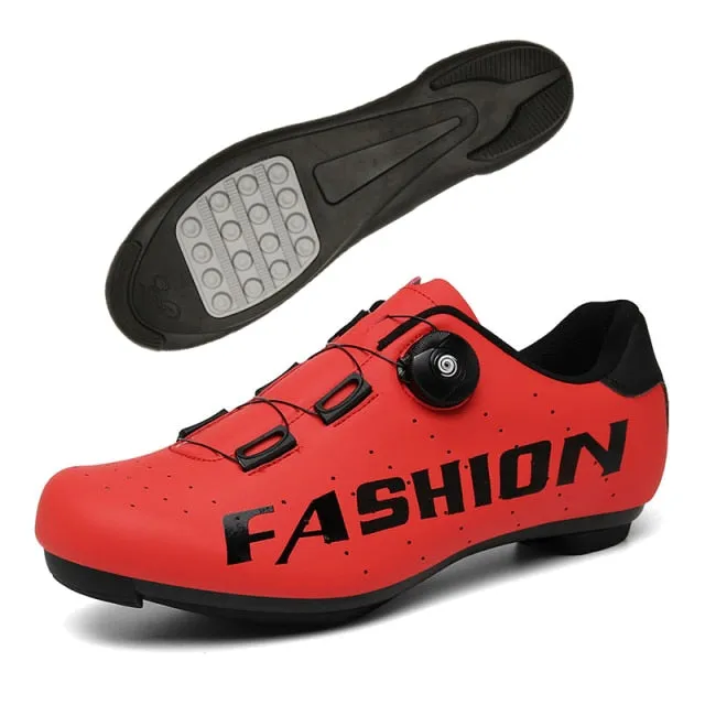 Cycling shoes road Men's sneakers Mountain bike Cleat flat shoes