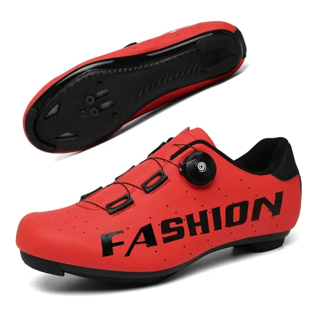 Cycling shoes road Men's sneakers Mountain bike Cleat flat shoes