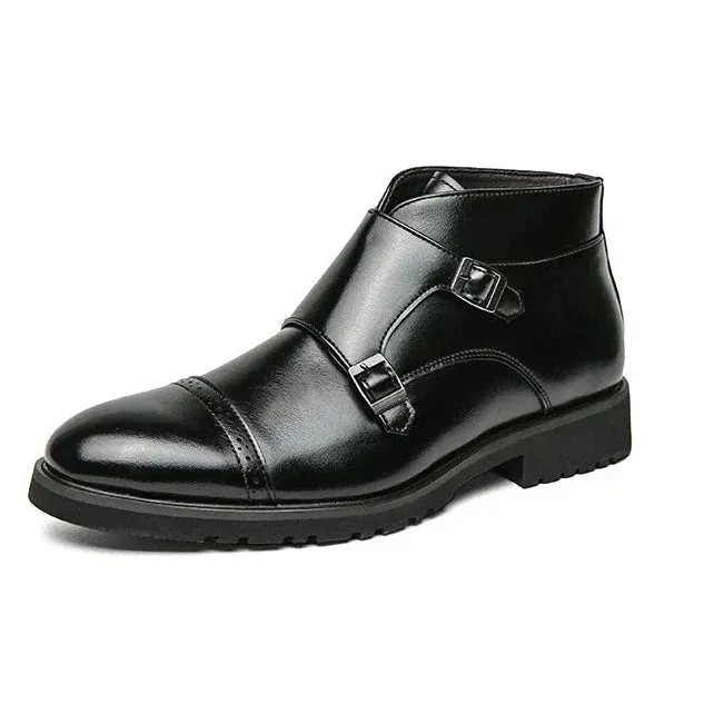 Darell™ – Double Monk Strap Boots