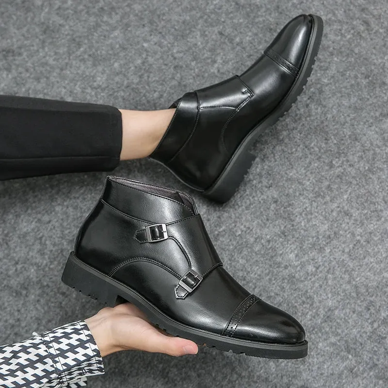 Darell™ – Double Monk Strap Boots