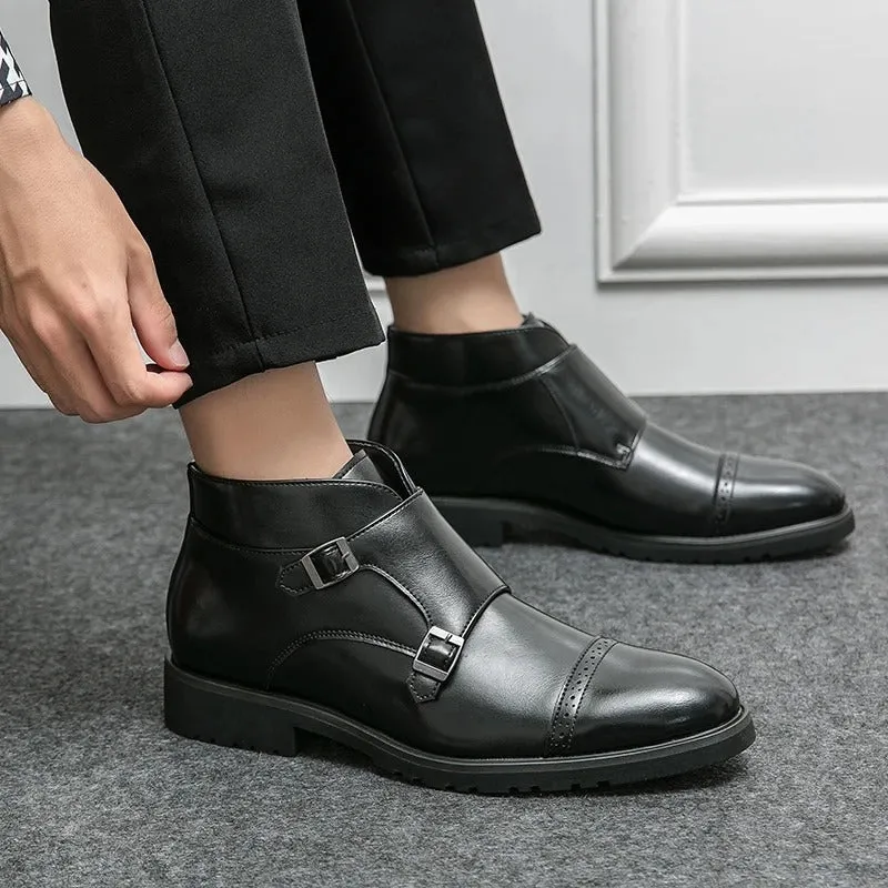 Darell™ – Double Monk Strap Boots