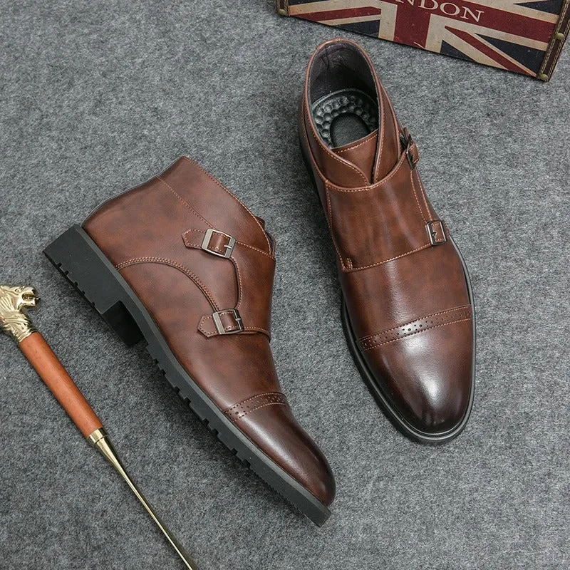 Darell™ – Double Monk Strap Boots