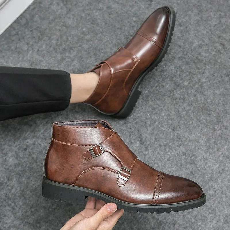Darell™ – Double Monk Strap Boots