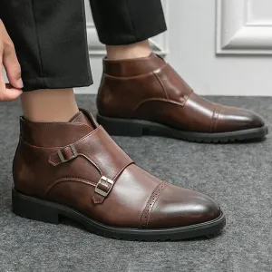Darell™ – Double Monk Strap Boots