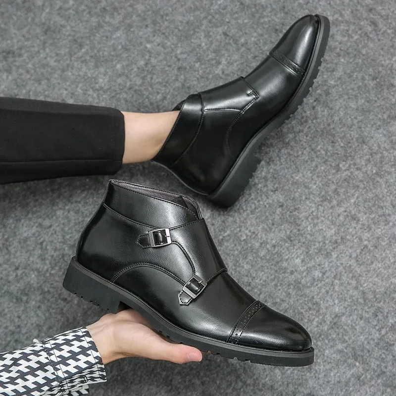 Darell™ – Double Monk Strap Boots