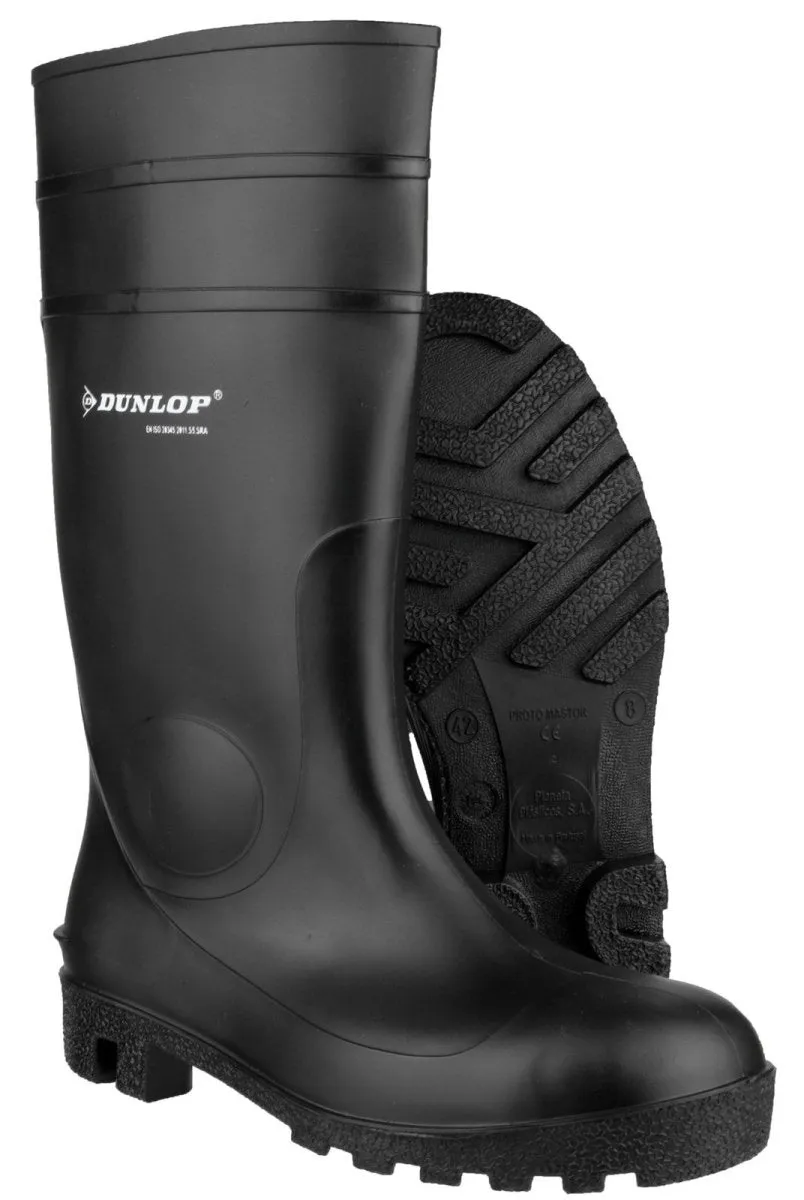 Dunlop Protomastor Full Safety Wellington Boots