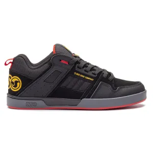 DVS Comanche 2.0  Black/Yellow/Red Nubuck Shoes