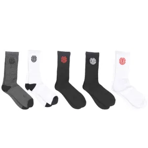 Element High-Rise 5 Pack Socks