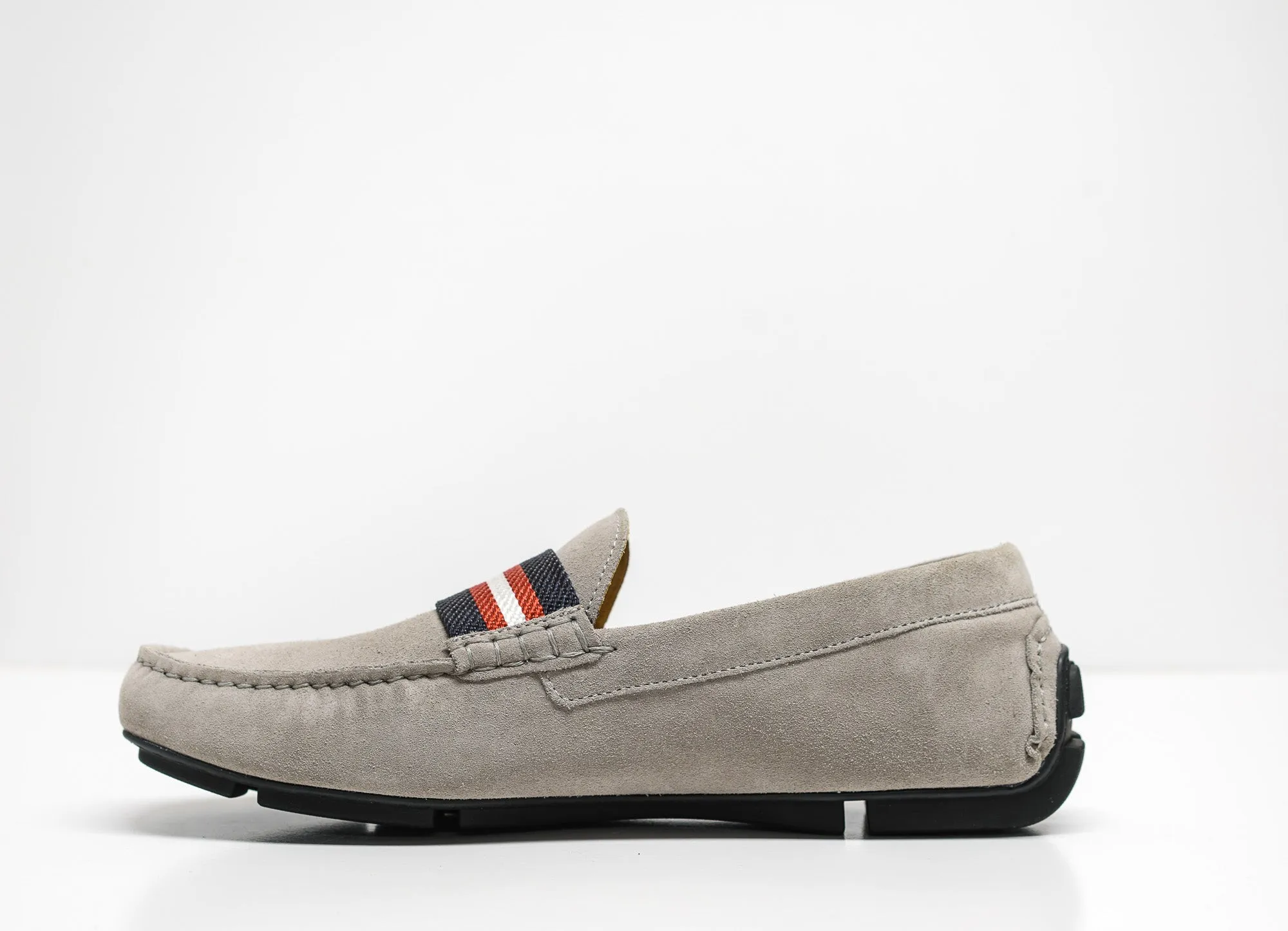 Emporio Armani Men's Fog Suede Driving Shoe, X4B125 30% off