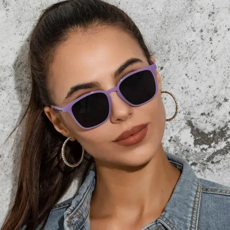 Fashion Square Cat Eye Sunglasses for Women
