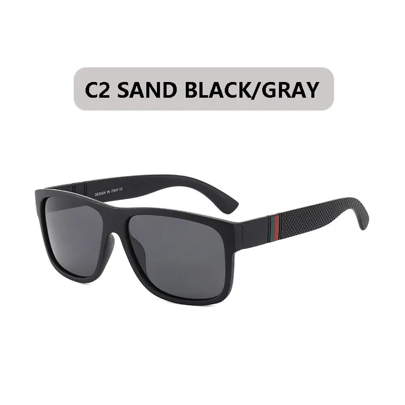 Fashion Square Polarized Sunglasses for Men