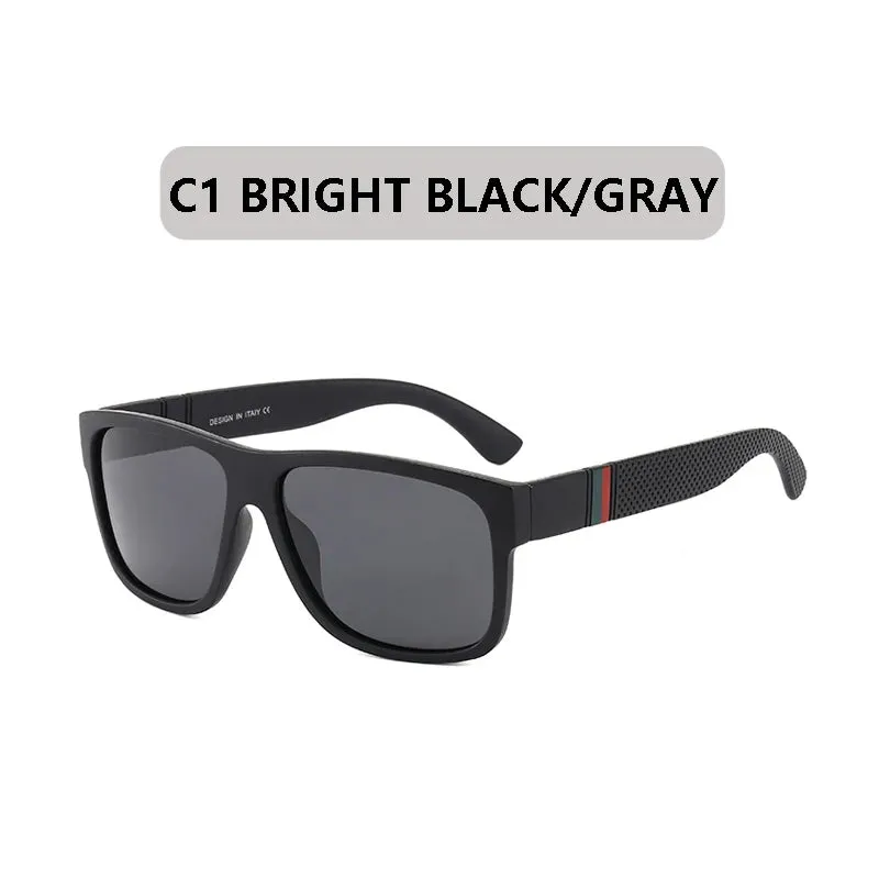 Fashion Square Polarized Sunglasses for Men