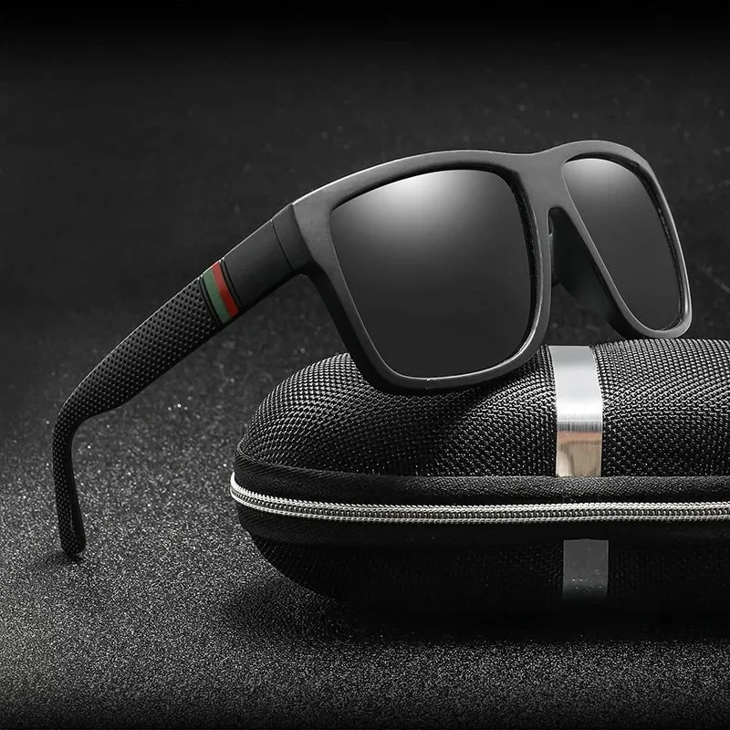 Fashion Square Polarized Sunglasses for Men