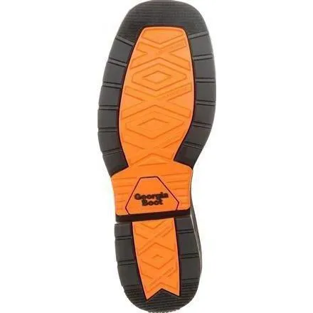 Georgia Men's Carbo-Tec 11" LT Alloy Toe Waterproof Pull-On Western Work Boot GB00224