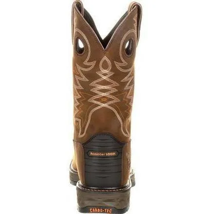 Georgia Men's Carbo-Tec 11" LT Alloy Toe Waterproof Pull-On Western Work Boot GB00224