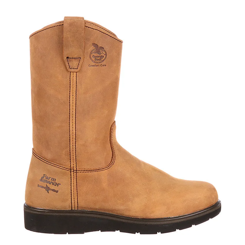 Georgia Men's Farm & Ranch Wellington CC Work Boots