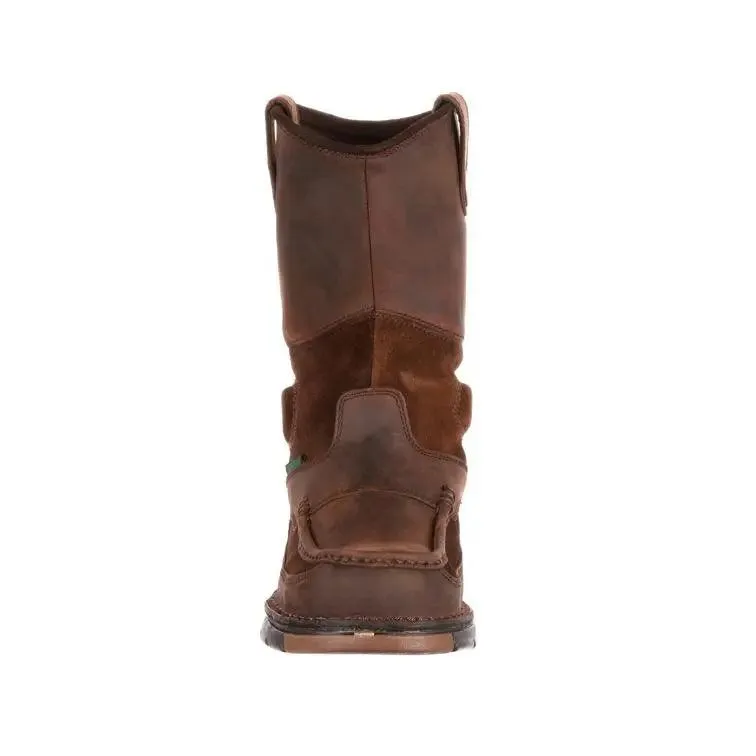 GEORGIA MENS WATERPROOF WELLINGTON WORK BOOT G4403