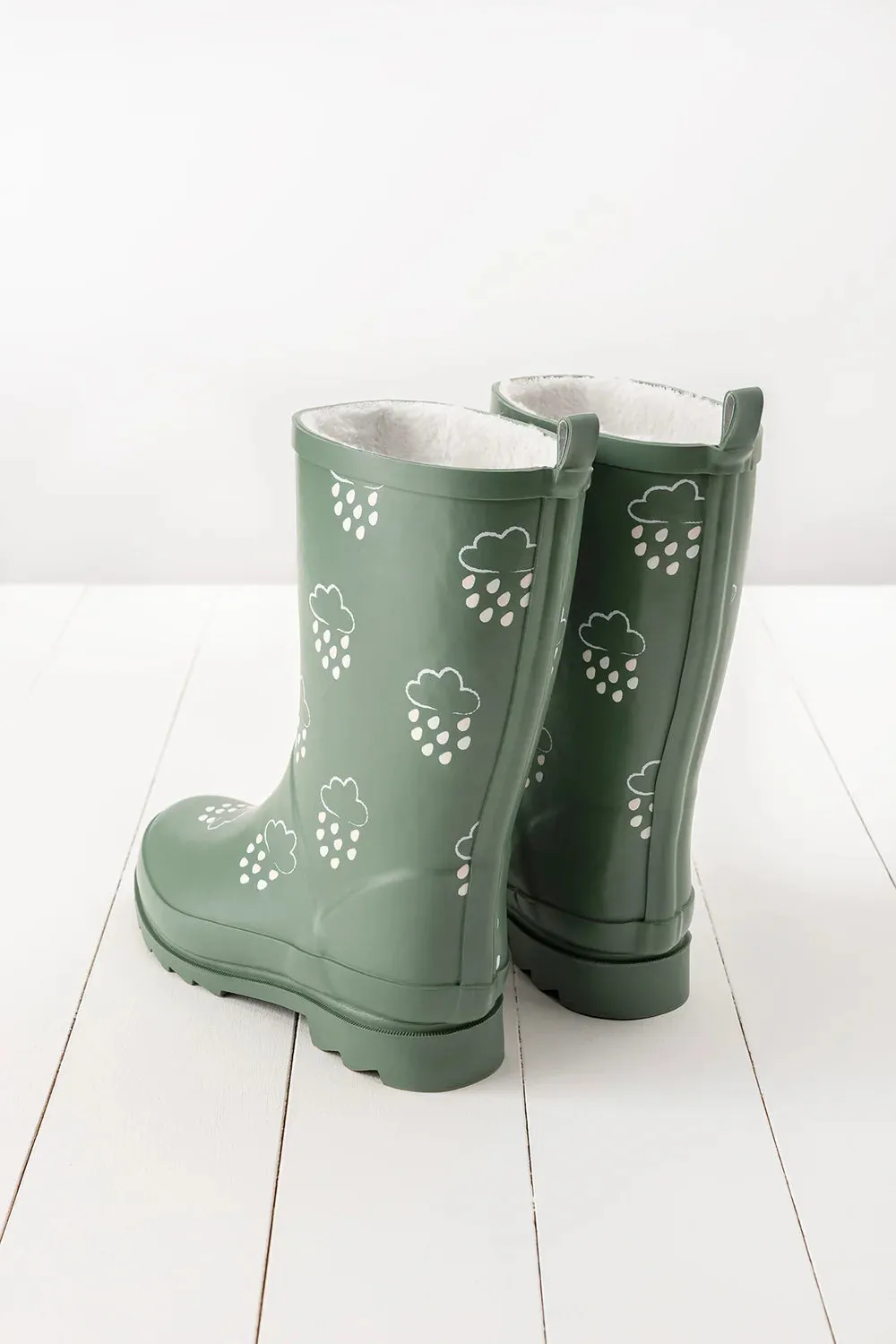 Grass & Air Adults Khaki Colour Changing Wellies