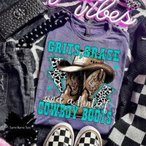 GRITS GRACE & A HINT OF COWBOY BOOTS