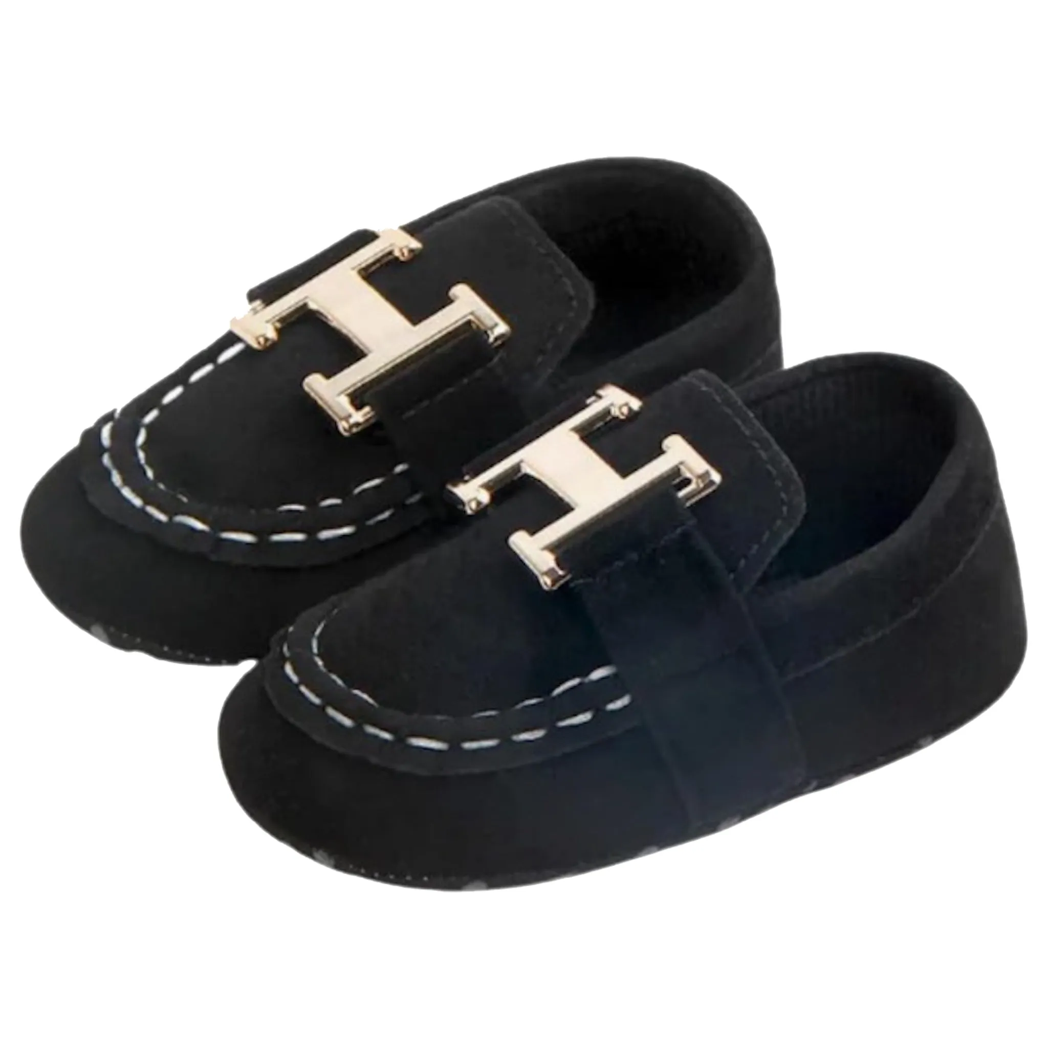 H-Bar Black Driving Shoe